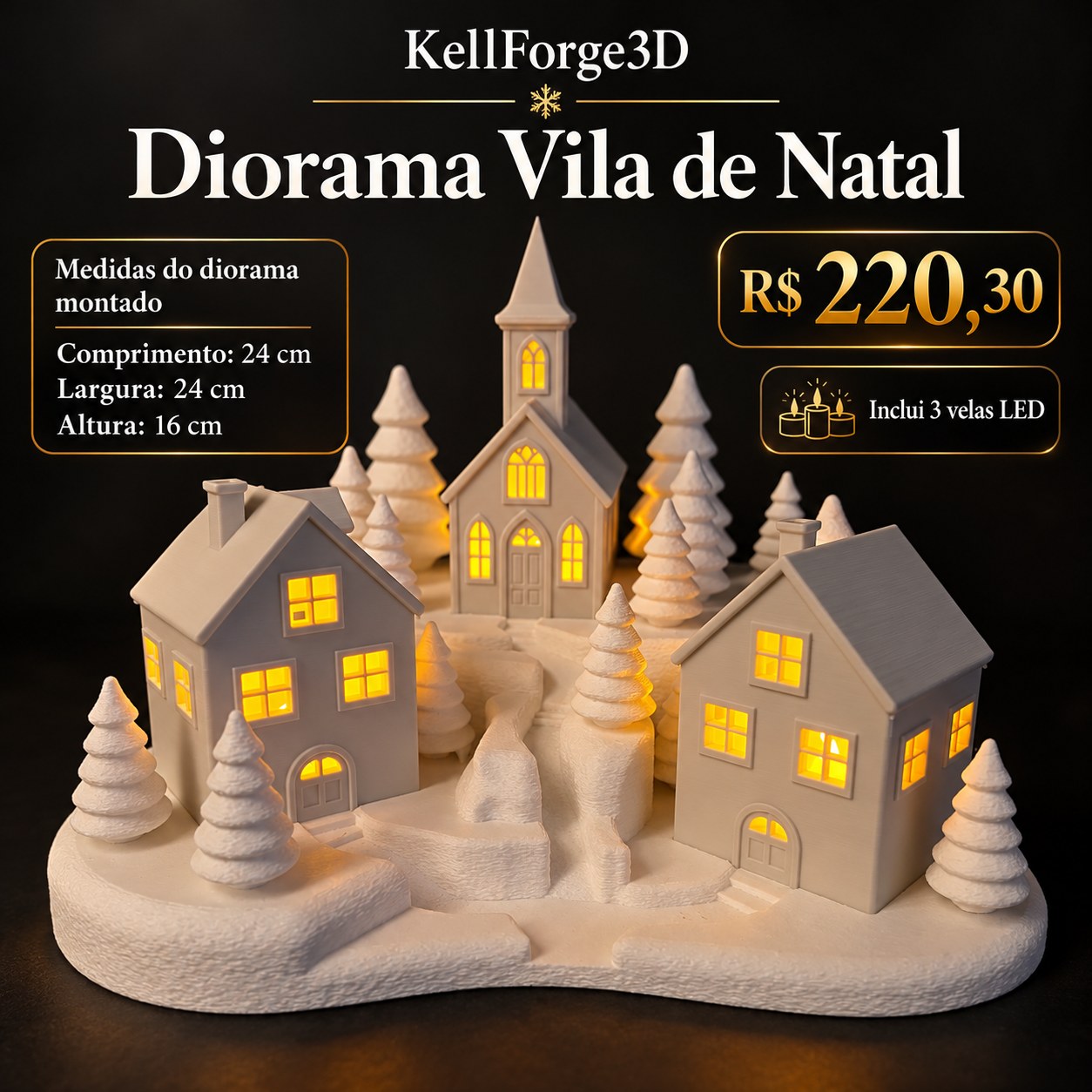 Diorama Vila de Natal